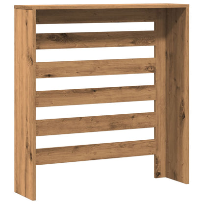 Copertura Termosifone Rovere Artigianale 78x20x82cm in Legno - homemem39