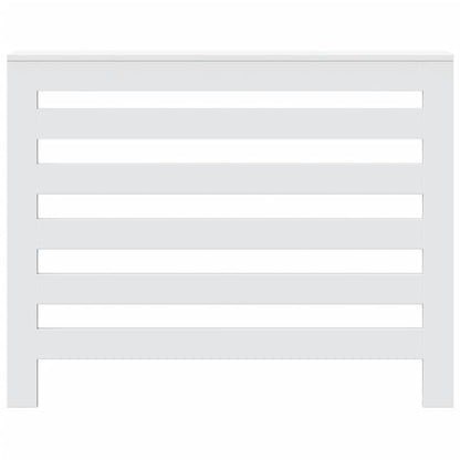 Copertura Termosifone Bianca 104x20x82 cm in Legno Multistrato - homemem39