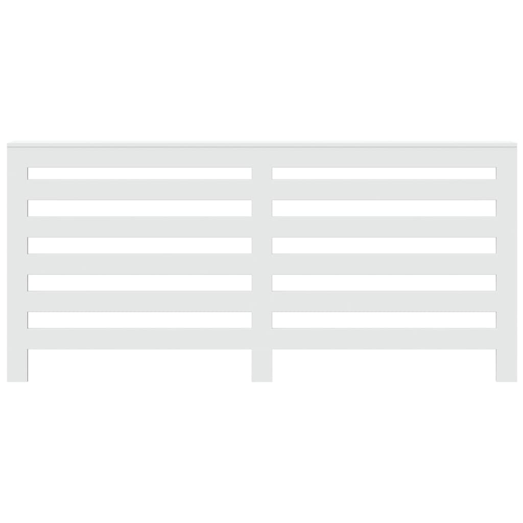 Copertura Termosifone Bianca 175x20x82 cm in Legno Multistrato - homemem39