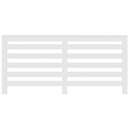 Copertura Termosifone Bianca 175x20x82 cm in Legno Multistrato - homemem39