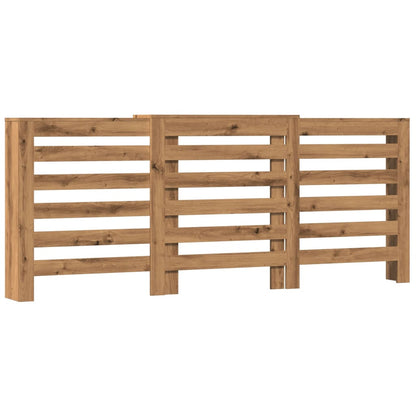 Copertura Termosifone Rovere Artigianale 205x21,5x83,5 cm Legno - homemem39