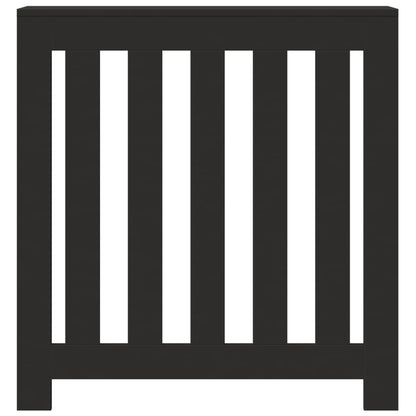 Copertura Termosifone Nera 78x20x82 cm Legno Multistrato - homemem39