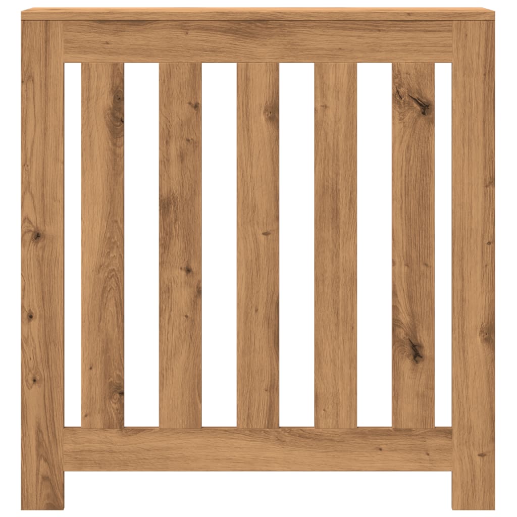 Copertura Termosifone Rovere Artigianale 78x20x82cm in Legno - homemem39