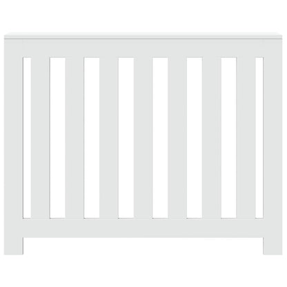 Copertura Termosifone Bianca 104x20x82 cm in Legno Multistrato - homemem39