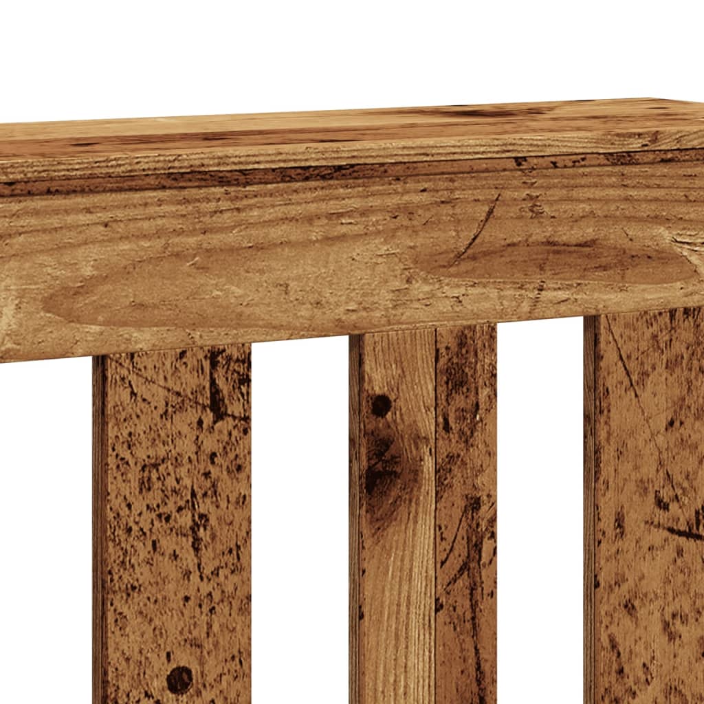 Copertura Termosifone Legno Antico 104x20x82 Legno Multistrato - homemem39