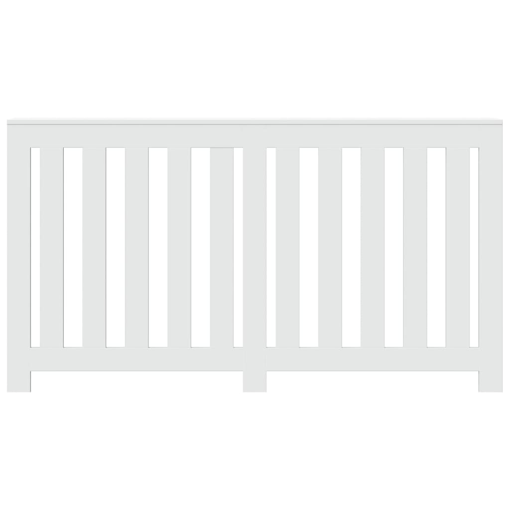 Copertura Termosifone Bianca 149x20x82 cm Legno Multistrato - homemem39