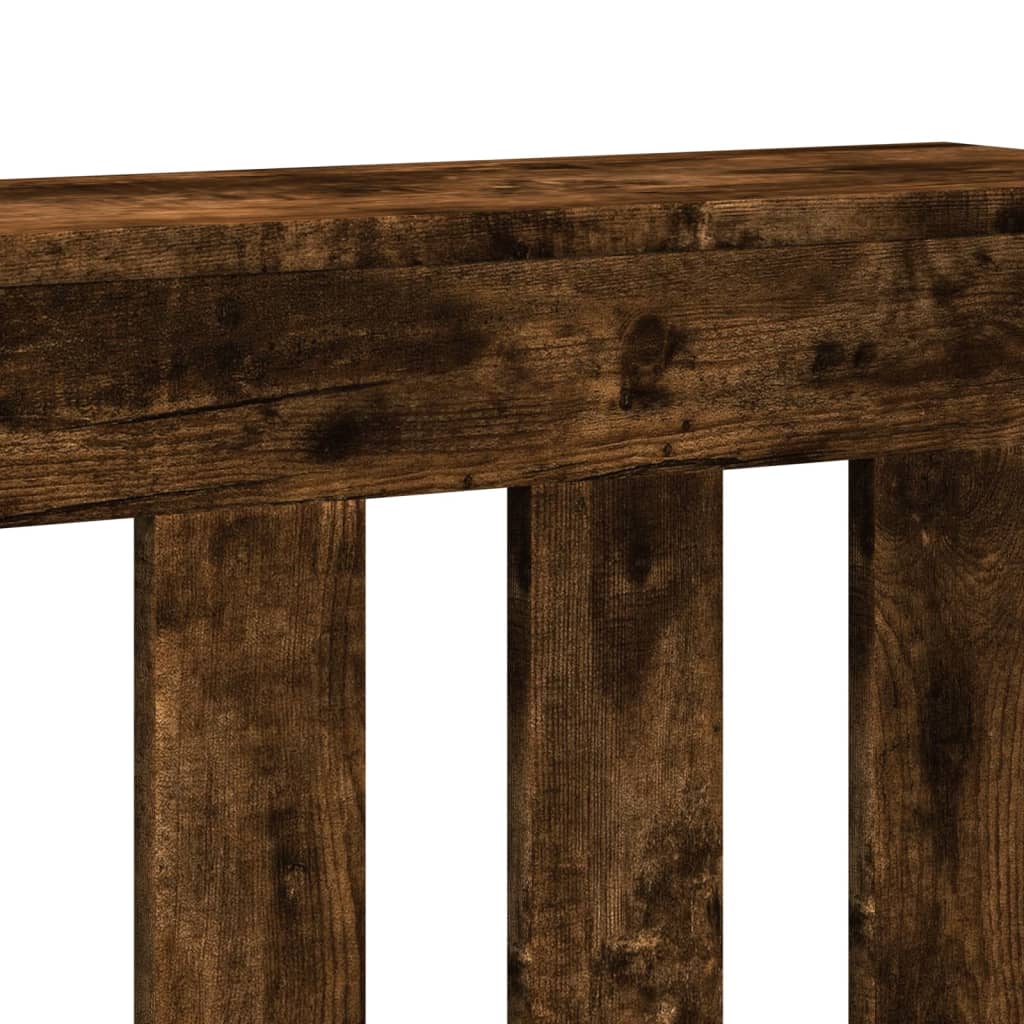 Copertura Termosifone Rovere Fumo 149x20x82cm Legno Multistrato - homemem39