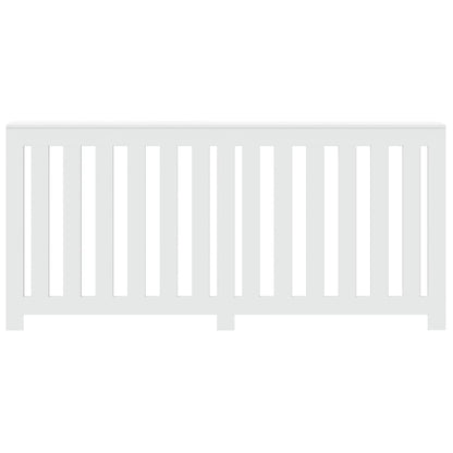 Copertura Termosifone Bianca 175x20x82 cm in Legno Multistrato - homemem39