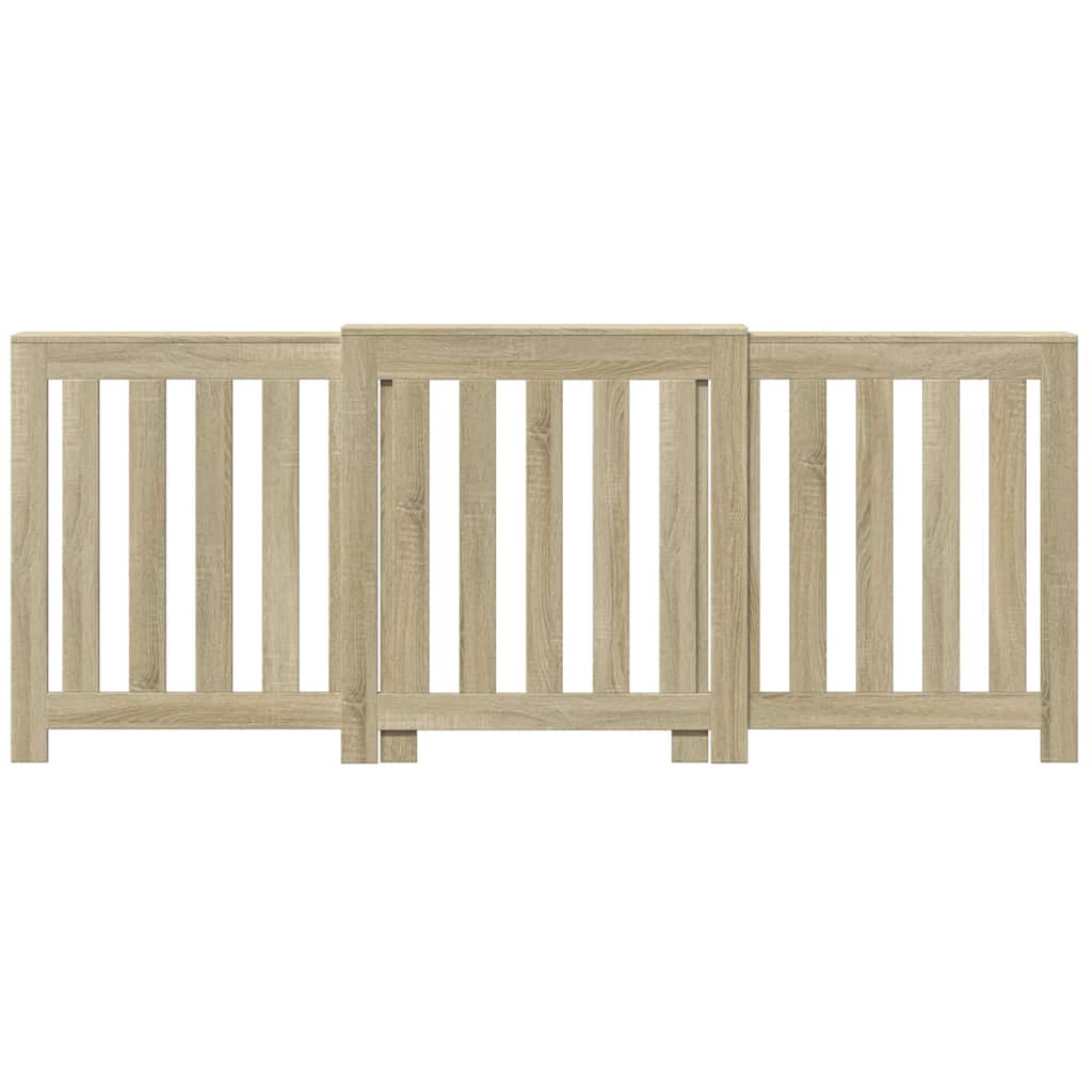 Copertura Termosifone Rovere Sonoma 205x21,5x83,5cm Multistrato - homemem39