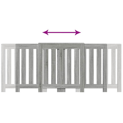 Copertura Termosifone Grigio Sonoma 205x21,5x83,5cm Multistrato - homemem39