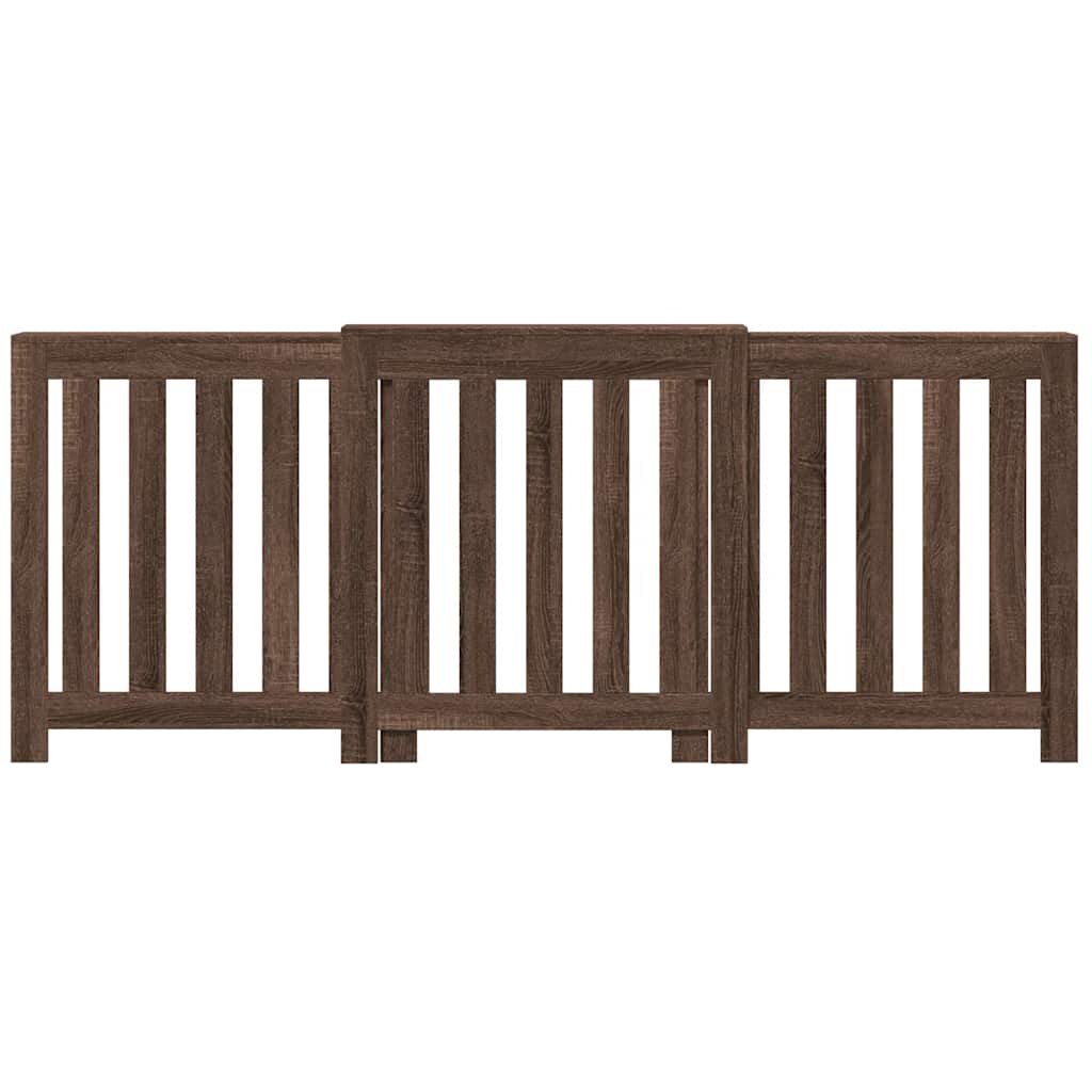 Copertura Termosifone Rovere Marrone 205x21,5x83,5 Multistrato - homemem39