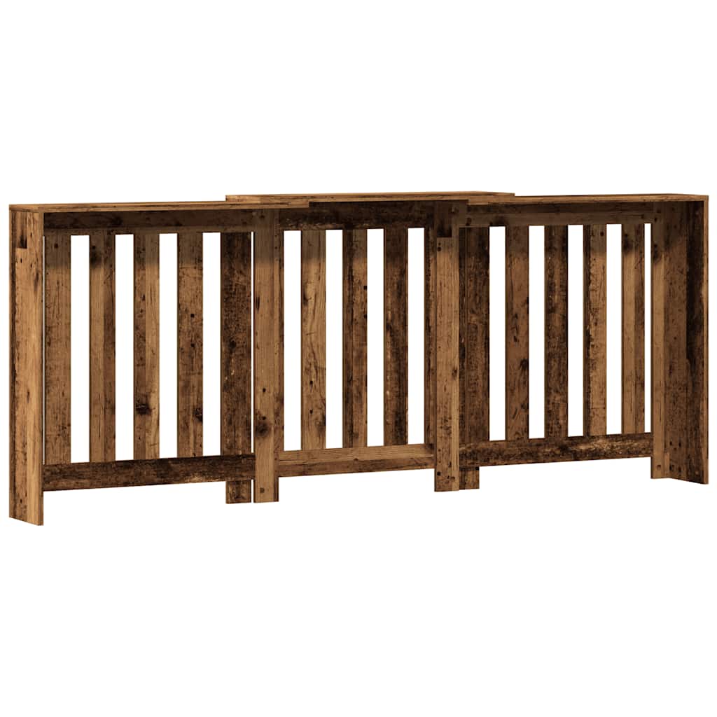 Copertura Termosifone Legno Antico 205x21,5x83,5 cm Multistrato - homemem39