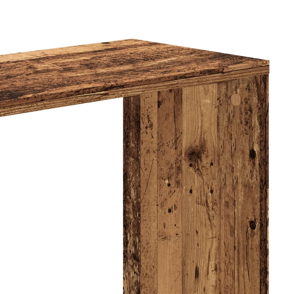 Libreria 5 Ripiani Legno Vecchio 45x23,5x162,5cm Multistrato - homemem39