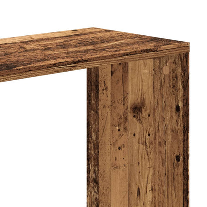 Libreria 5 Ripiani Legno Vecchio 45x23,5x162,5cm Multistrato - homemem39