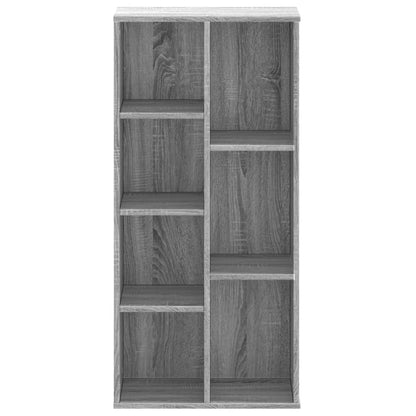 Libreria Grigio Sonoma 50x25x105 cm in Legno Multistrato