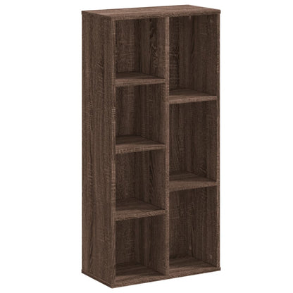 Libreria Rovere Marrone 50x25x105 cm in Legno Multistrato