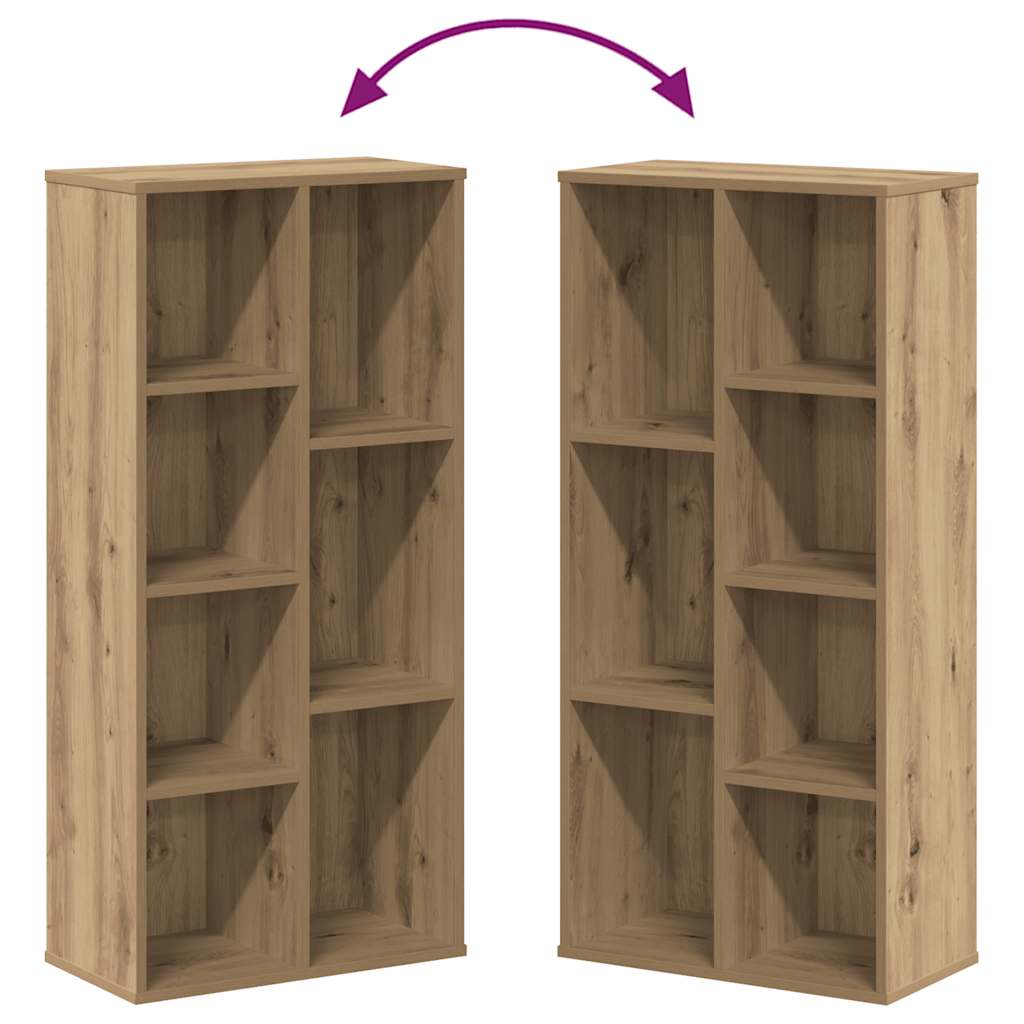 Libreria Rovere Artigianale 50x25x105 cm in Legno Multistrato | homemem39