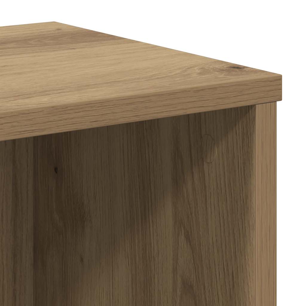 Libreria Rovere Artigianale 50x25x105 cm in Legno Multistrato | homemem39