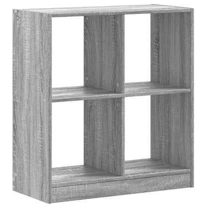 Libreria Grigio Sonoma 68,5x32x75 cm in Legno Multistrato