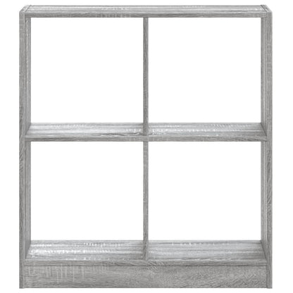 Libreria Grigio Sonoma 68,5x32x75 cm in Legno Multistrato