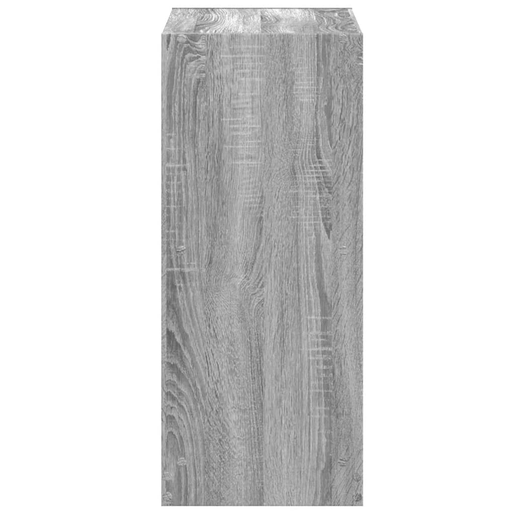 Libreria Grigio Sonoma 68,5x32x75 cm in Legno Multistrato