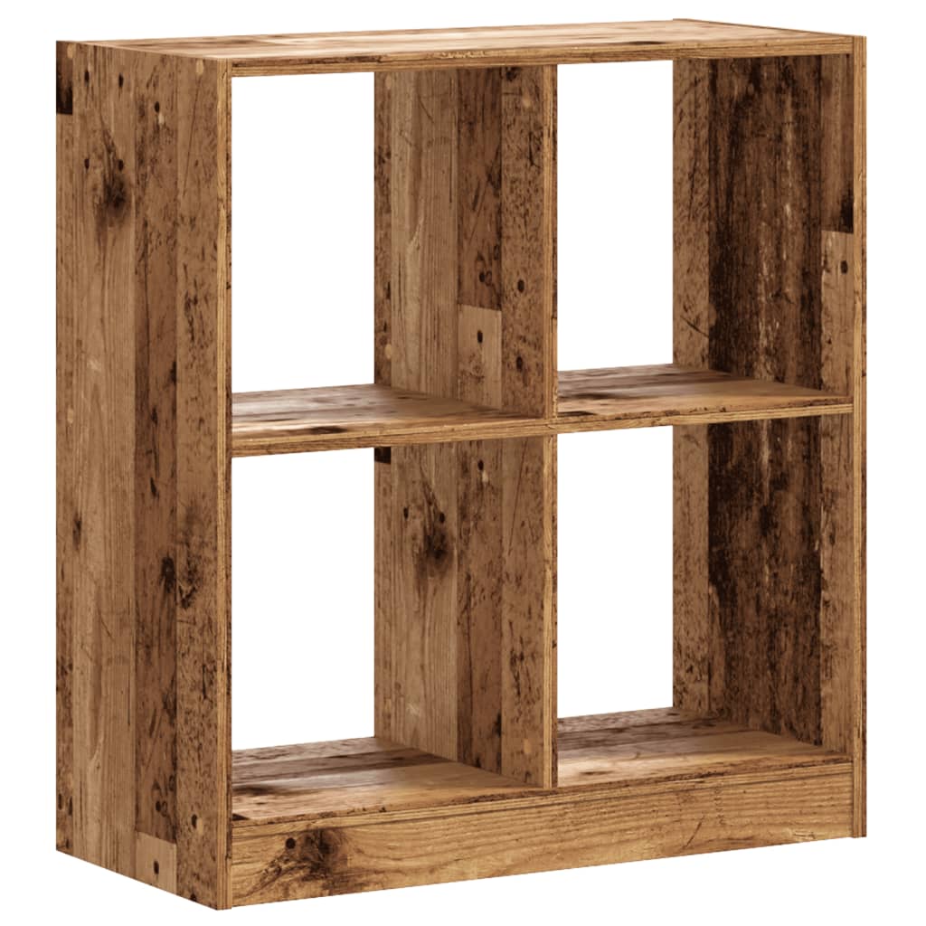 Libreria Legno Antico 68,5x32x75 cm in Legno Multistrato