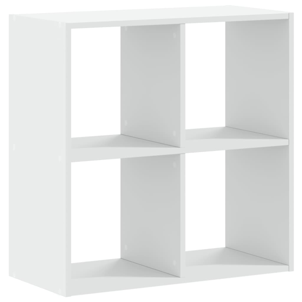 Libreria Bianca 68,5x32x68,5 cm in Legno Multistrato