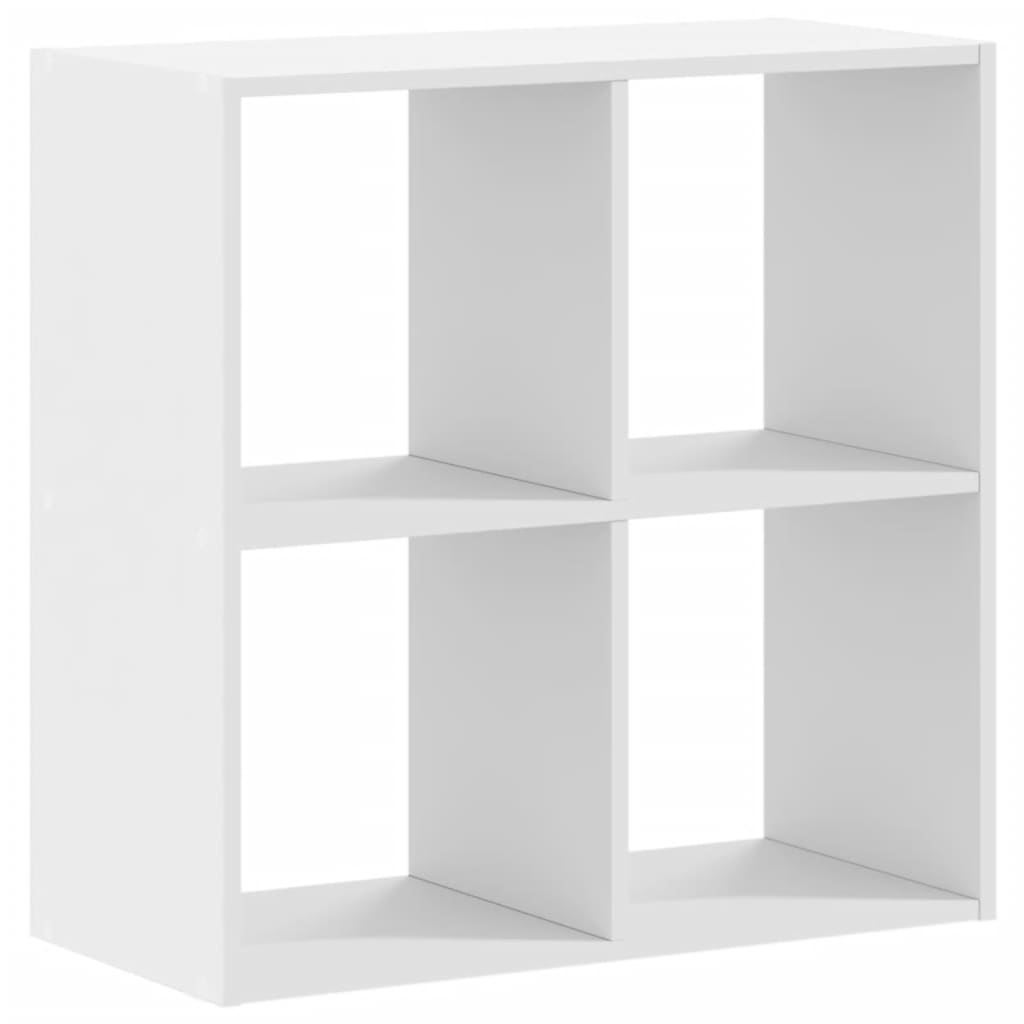 Libreria Bianca 68,5x32x68,5 cm in Legno Multistrato