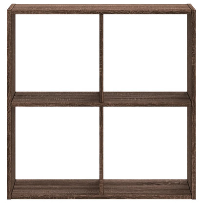 Libreria Rovere Marrone 68,5x32x68,5 cm in Legno Multistrato