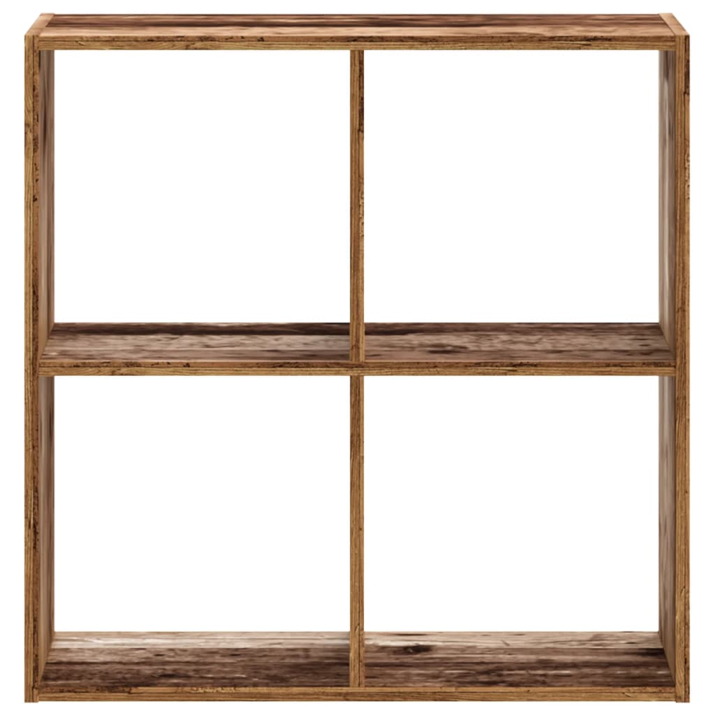 Libreria Legno Antico 68,5x32x68,5 cm in Legno Multistrato