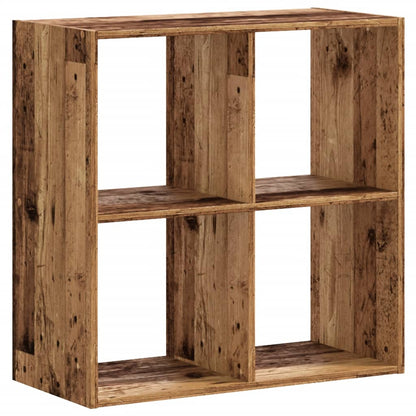 Libreria Legno Antico 68,5x32x68,5 cm in Legno Multistrato