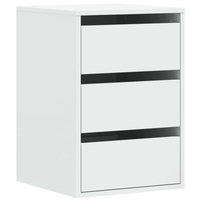 Cassettiera Bianca 40x41x58 cm in Legno Multistrato | homemem39