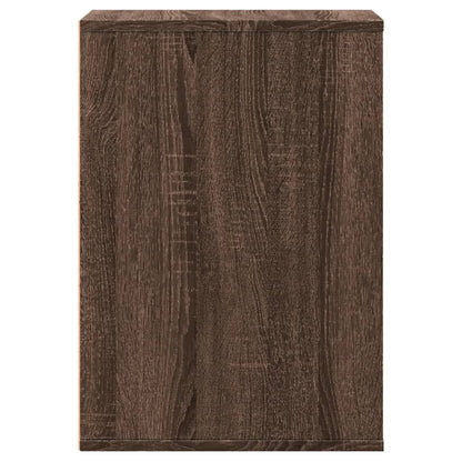 Cassettiera Angolo Rovere Marrone 40x41x58cm Legno Multistrato - homemem39