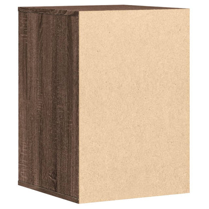 Cassettiera Angolo Rovere Marrone 40x41x58cm Legno Multistrato - homemem39