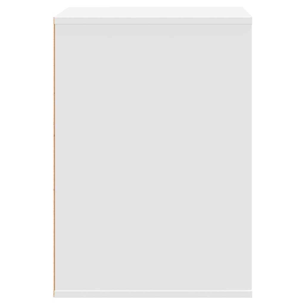 Cassettiera Bianca 60x41x58 cm in Legno Multistrato - homemem39