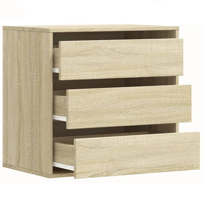 Cassettiera Angolare Rovere Sonoma 60x41x58cm Legno Multistrato - homemem39