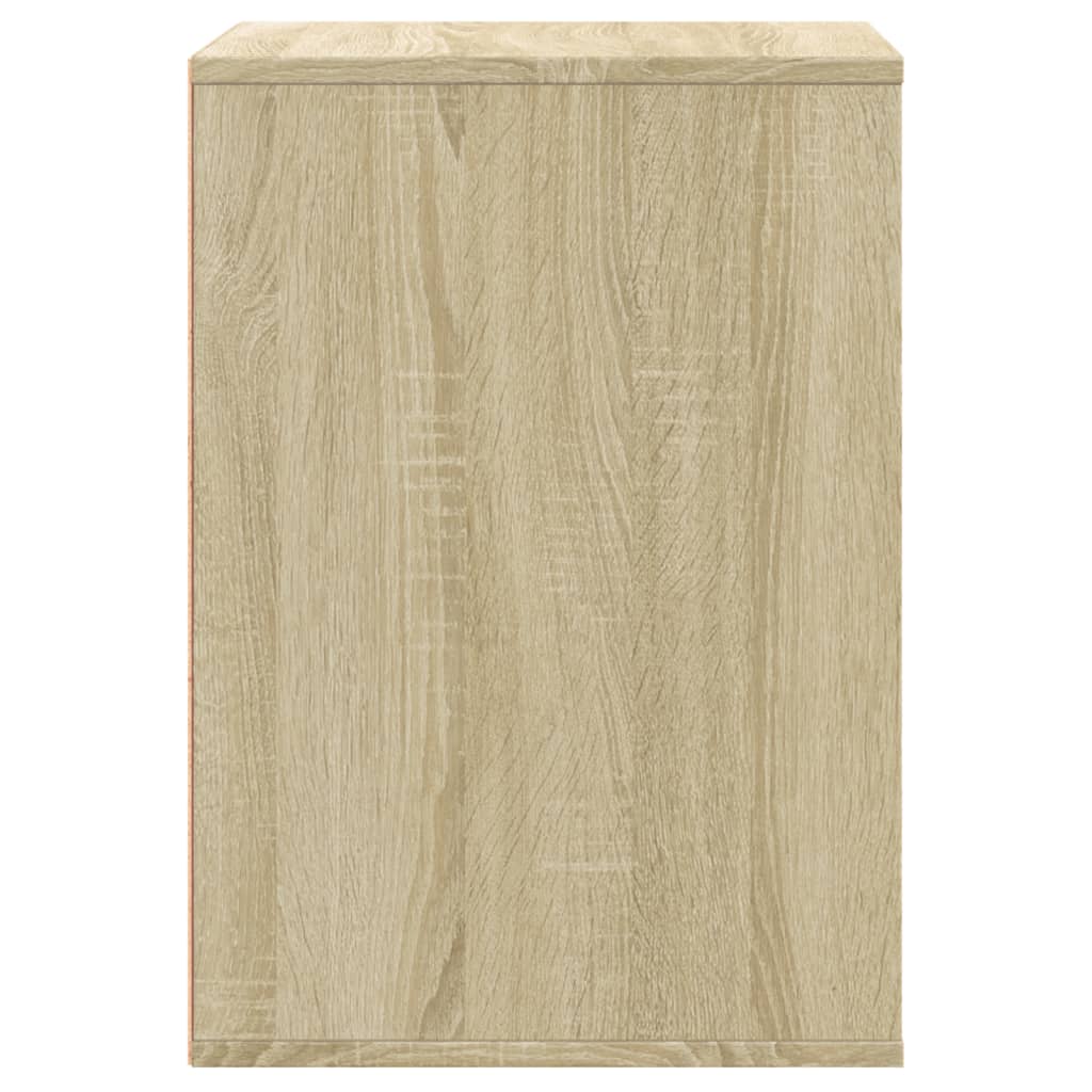 Cassettiera Angolare Rovere Sonoma 60x41x58cm Legno Multistrato - homemem39
