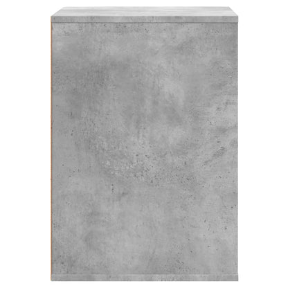 Cassettiera Angolo Grigio Cemento 60x41x58cm Legno Multistrato - homemem39