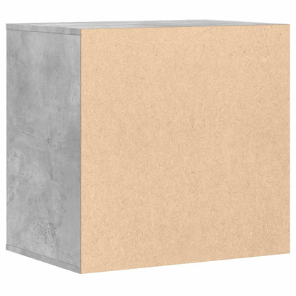 Cassettiera Angolo Grigio Cemento 60x41x58cm Legno Multistrato - homemem39