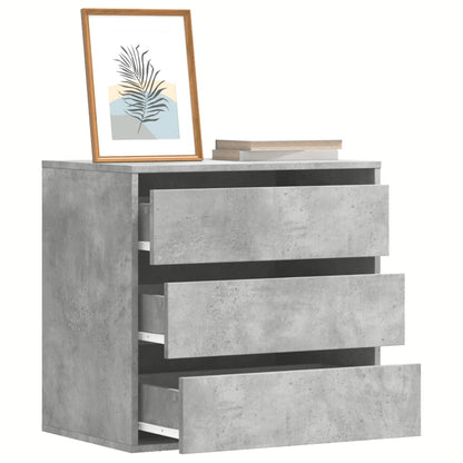 Cassettiera Angolo Grigio Cemento 60x41x58cm Legno Multistrato - homemem39