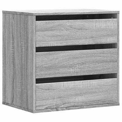 Cassettiera Angolare Grigio Sonoma 60x41x58cm Legno Multistrato - homemem39