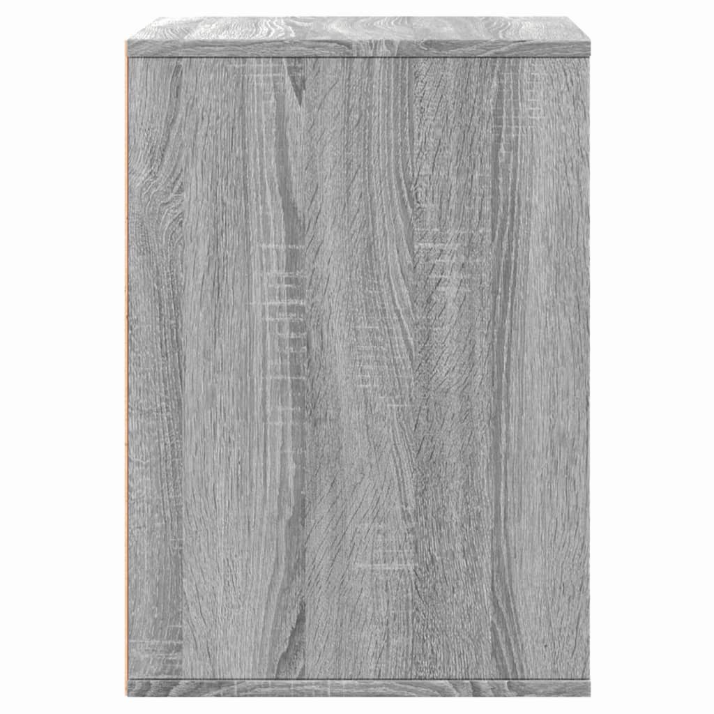 Cassettiera Angolare Grigio Sonoma 60x41x58cm Legno Multistrato - homemem39