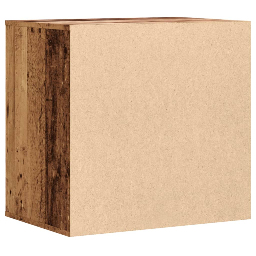Cassettiera Angolare Legno Antico 60x41x58 cm Legno Multistrato - homemem39