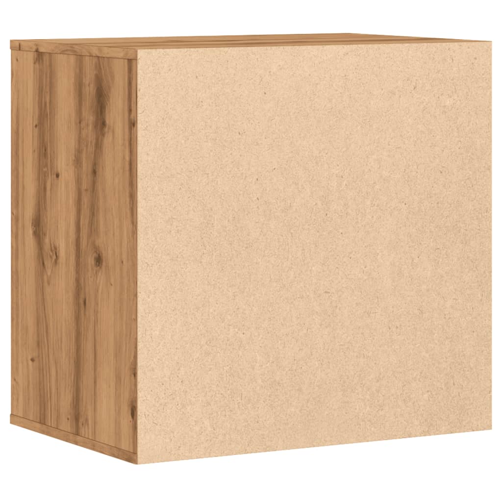 Cassettiera Angolare Rovere Artigianale 60x41x58cm Multistrato - homemem39