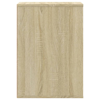 Cassettiera Angolare Rovere Sonoma 80x41x58cm Legno Multistrato - homemem39