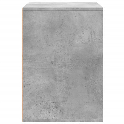 Cassettiera Angolo Grigio Cemento 80x41x58cm Legno Multistrato - homemem39
