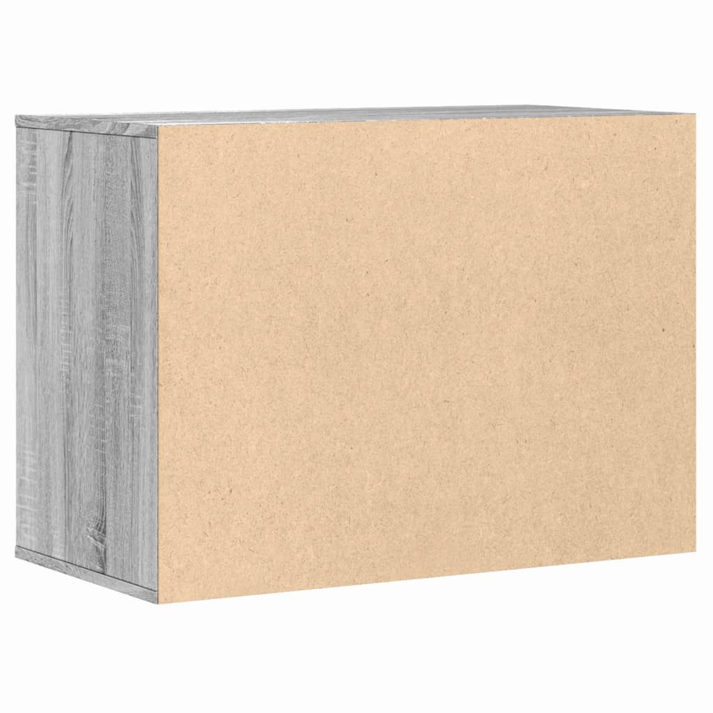 Cassettiera Angolare Grigio Sonoma 80x41x58cm Legno Multistrato - homemem39