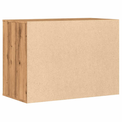 Cassettiera Angolare Rovere Artigianale 80x41x58cm Multistrato - homemem39