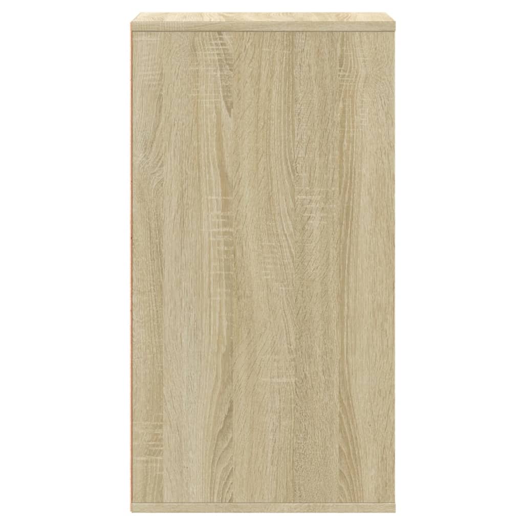 Cassettiera Angolare Rovere Sonoma 40x41x76cm Legno Multistrato - homemem39