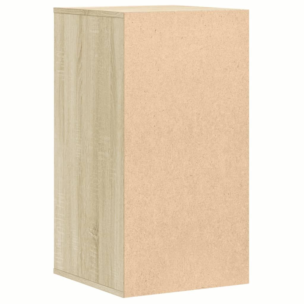 Cassettiera Angolare Rovere Sonoma 40x41x76cm Legno Multistrato - homemem39